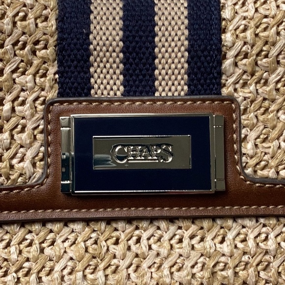 Chaps Lexi Classic Woven Coastal Wristlet - Picture 2 of 7